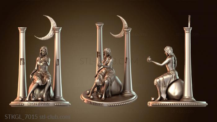 Статуэтки девушки Жрица