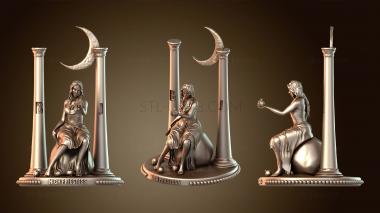 3D модель Жрица (STL)