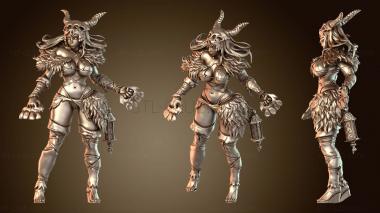 3D модель Первобытная Охотница (STL)