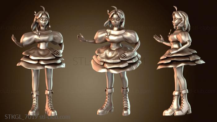 Статуэтки девушки Принцесса-пленница