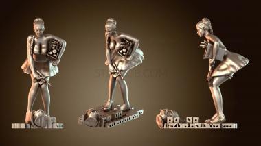 3D модель Принцесса Лея Пин (STL)