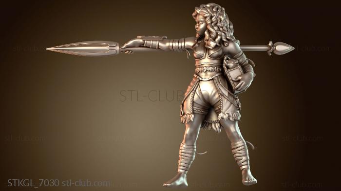 Статуэтки девушки Превью принцессы Лулу