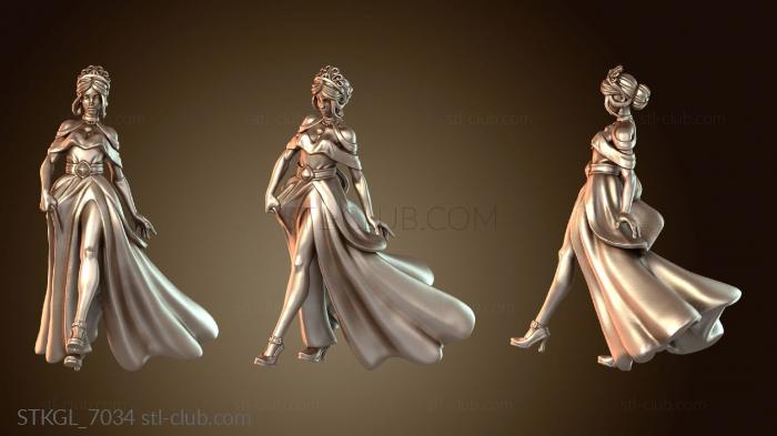 Статуэтки девушки Принцесса PS