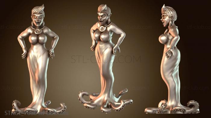 Статуэтки девушки Злая принцесса Медуза