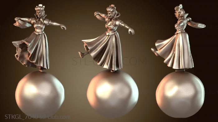 Статуэтки девушки Злая принцесса Горошина