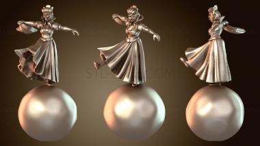 3D модель Злая принцесса Горошина (STL)