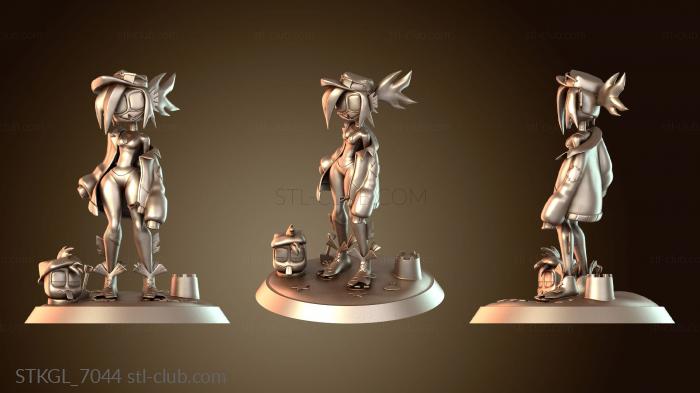 Статуэтки девушки Присцилла Фигура Челка