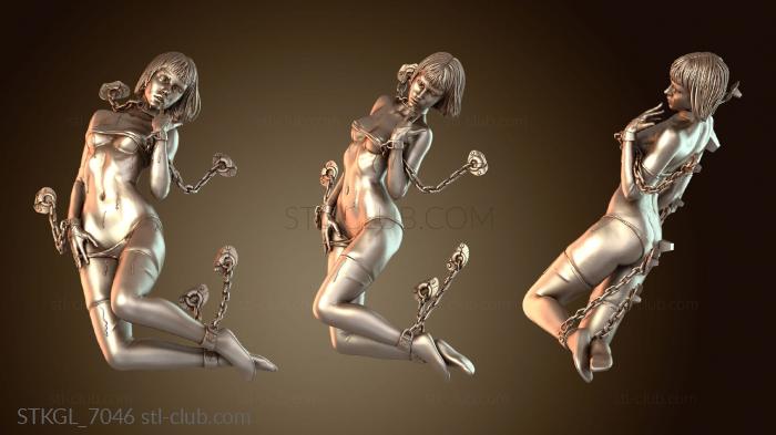 Статуэтки девушки Запрещенный пот