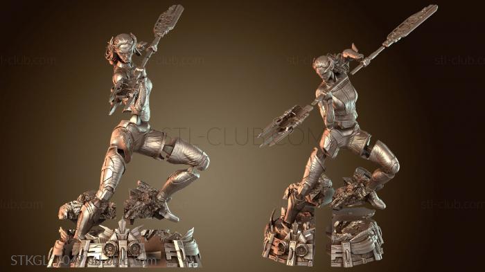 Статуэтки девушки Проксима Полночь и Бюст