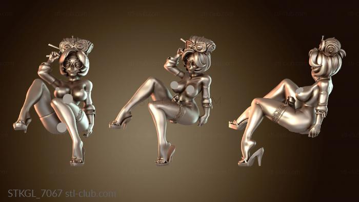 Статуэтки девушки Пура НСФВ Фута