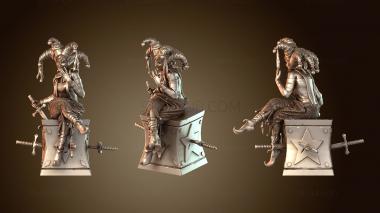 3D модель Квинни NPC Нейтральный (STL)