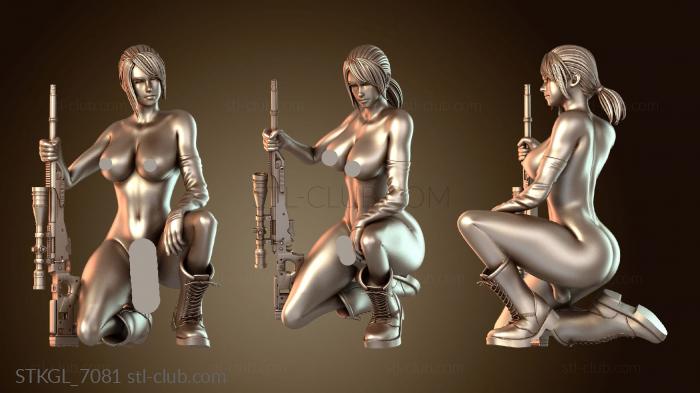 Статуэтки девушки Тихая доставка Futa