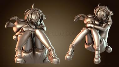 3D модель Кролик Мия Кун Прогулка (STL)