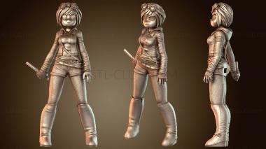 3D модель Рамона и Скотт Пилигрим (STL)