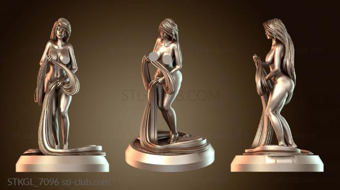 Статуэтки девушки Рапунцель Запутанная Зона