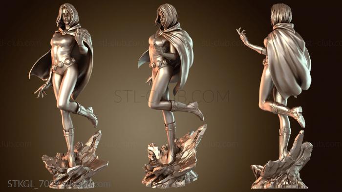 Статуэтки девушки Персонаж Ворона