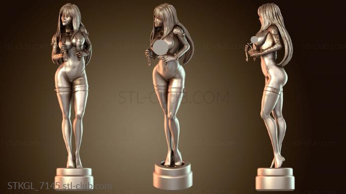 Статуэтки девушки Рейка Шимохира Ганц