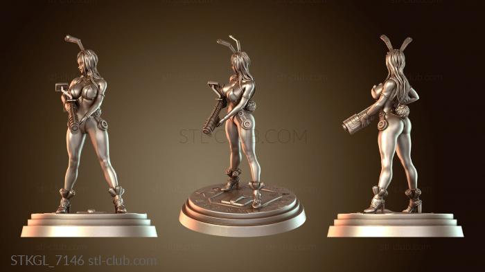 Статуэтки девушки Рейка Воин