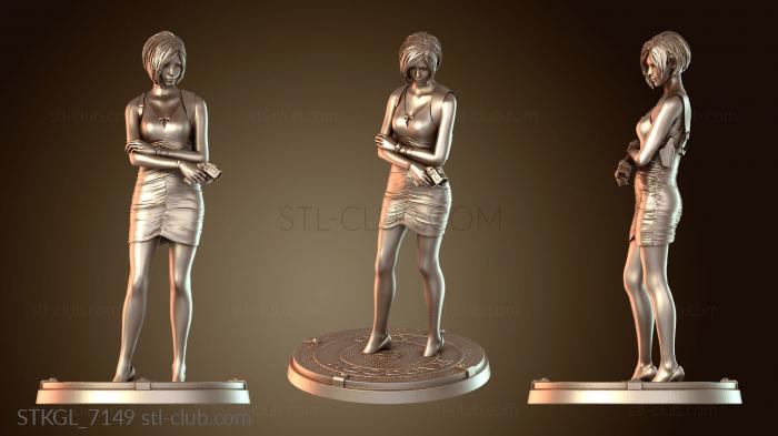 Статуэтки девушки Ада Вонг Обитель зла