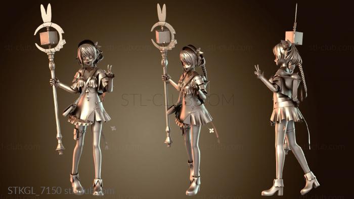 Статуэтки девушки Ресна Штерненрихт Ателье и Дух