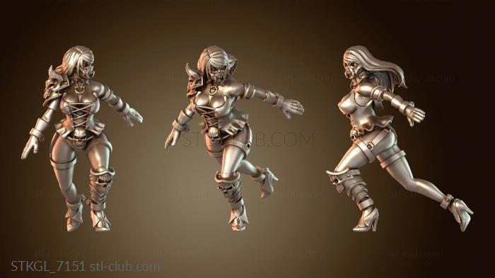 Статуэтки девушки Порабощенные ревенанты