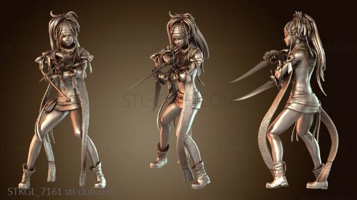 Статуэтки девушки Версия Рикку в бикини