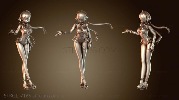 Статуэтки девушки Рита Россвайсе Хонкай Ударная Форма