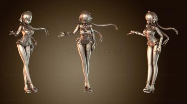 3D модель Рита Россвайсе Хонкай Ударная Форма (STL)