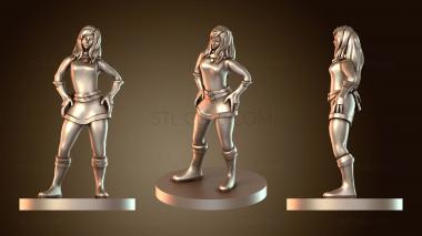 3D модель Стиль Rogue Female Sassy (STL)