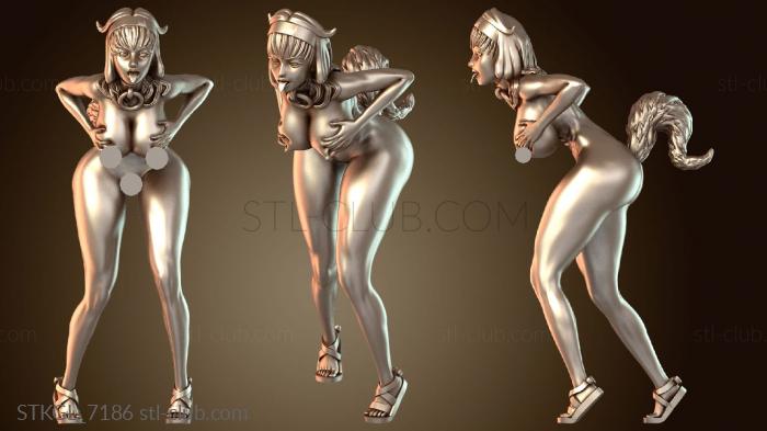 Статуэтки девушки Роксанна в стиле NSFW