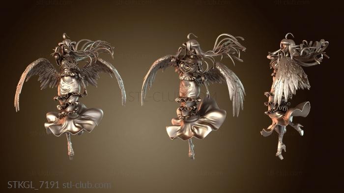 Статуэтки девушки Рубим Альбедо Воин