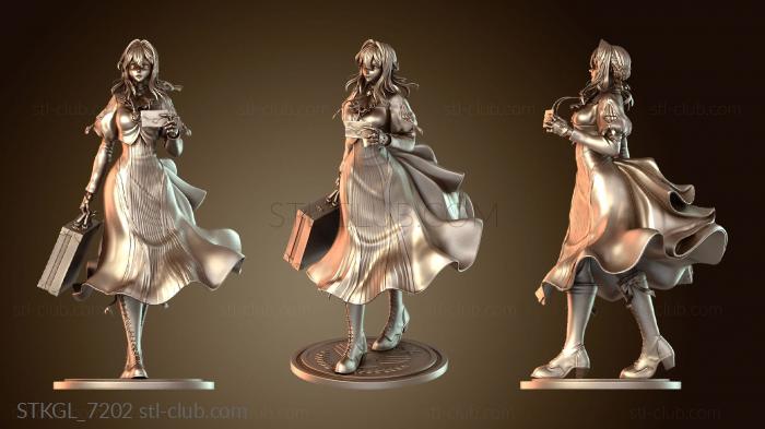 Статуэтки девушки Трибьют Rubim Violet Evergarden