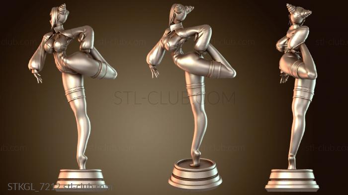 Статуэтки девушки Рушзилла Джури Файтинг