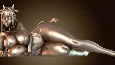 3D модель Рашзилла Кашино Азур Лейн (STL)