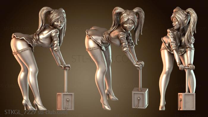 Статуэтки девушки Классический наряд Сабрины