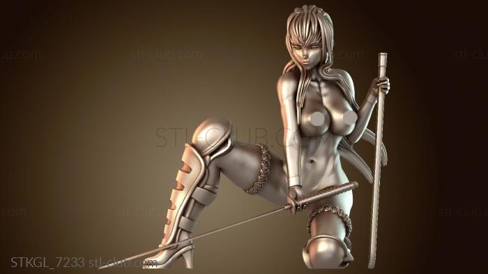 Статуэтки девушки Saeko NSFW-версия