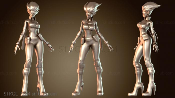 Анимация танца Safe Evelynn