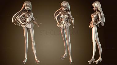 3D модель Персонаж Сейлор Марс (STL)