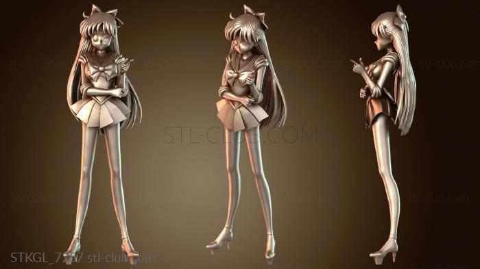 Статуэтки девушки Дизайн Сейлор Венеры