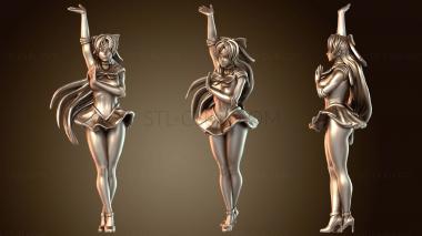 3D модель Поза Сейлор Венеры (STL)