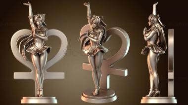 3D модель Магическая форма Сейлор Венеры (STL)