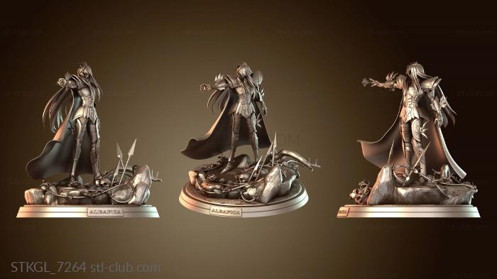 Статуэтки девушки Святой Сейя Альбафика Рыбы