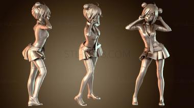 3D модель Стиль персонажа Саккура (STL)