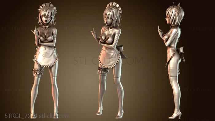 Статуэтки девушки Дуэт Солтера и Джалтера