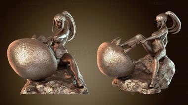 3D модель Футуристический стиль Самус (STL)