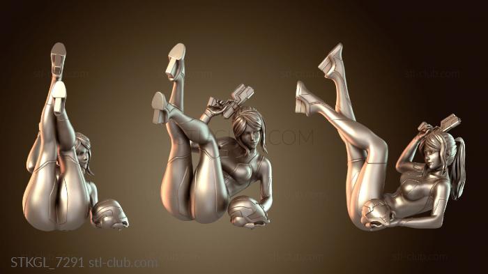 Статуэтки девушки Костюм Самус Zero NSFW и SFW