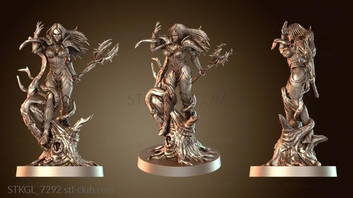 Статуэтки девушки Персонаж Самирии