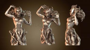 3D модель Бюст Алой Ведьмы (STL)