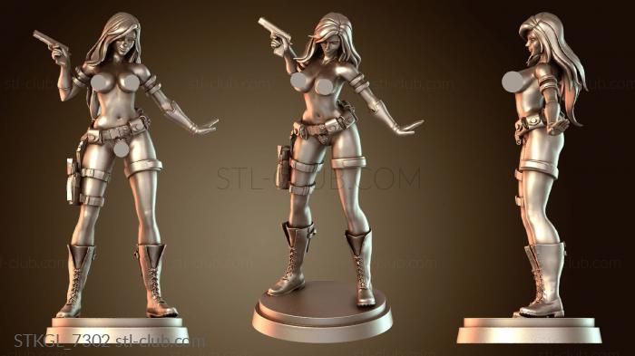 Статуэтки девушки Скарлетт NSFW Fierce