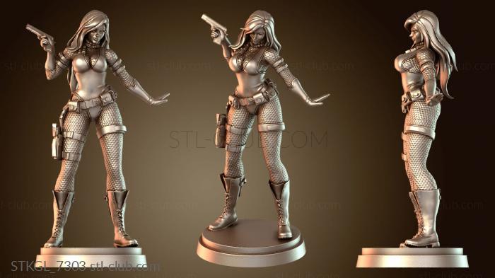 Статуэтки девушки Скарлетт Вариант